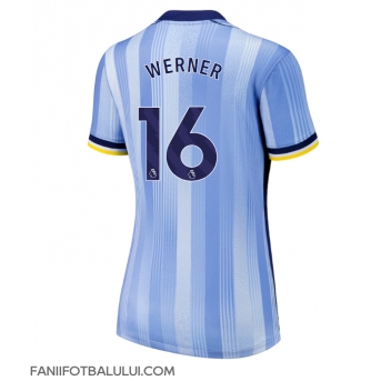 Tottenham Hotspur Timo Werner #16 Tricou Fotbal Replică 2024-25 Femei Deplasare